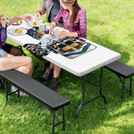 Native American Eagle Totem Print Picnic Table Cover