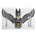 Native American Eagle Totem Print Placemat