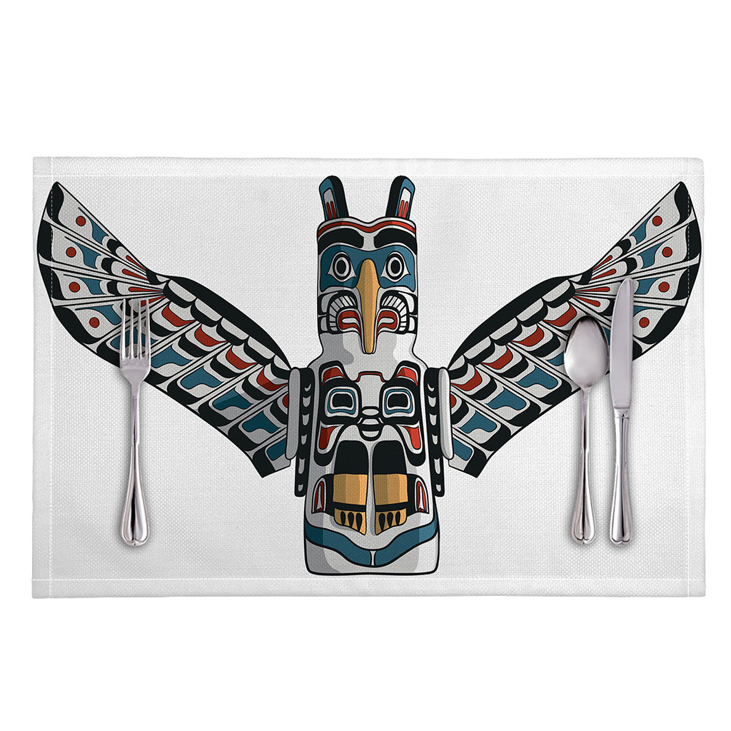 Native American Eagle Totem Print Placemat