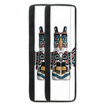 Native American Eagle Totem Print Refrigerator Handle Covers