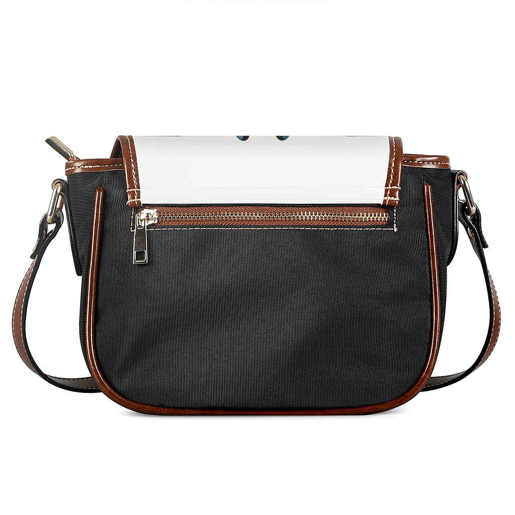 Native American Eagle Totem Print Saddle Bag