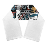 Native American Eagle Totem Print Scarf