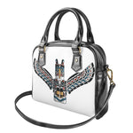 Native American Eagle Totem Print Shoulder Handbag