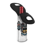 Native American Eagle Totem Print Single Neoprene Wine Tote