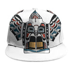 Native American Eagle Totem Print Snapback Cap
