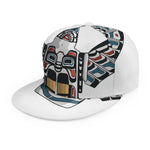Native American Eagle Totem Print Snapback Cap