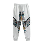 Native American Eagle Totem Print Sweatpants