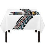 Native American Eagle Totem Print Tablecloth