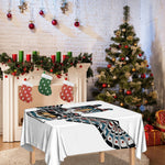 Native American Eagle Totem Print Tablecloth