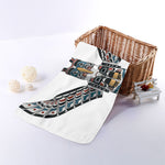 Native American Eagle Totem Print Towel