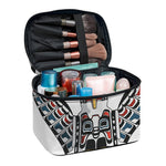 Native American Eagle Totem Print Travel Makeup Bag