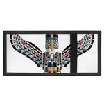 Native American Eagle Totem Print Trifold Wallet