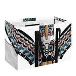 Native American Eagle Totem Print Utility Tote Bag