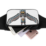 Native American Eagle Totem Print Waist Bag