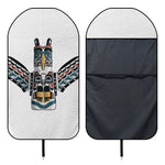 Native American Eagle Totem Print Waterproof Car Seat Cover