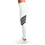Native American Eagle Totem Print Women's Leggings