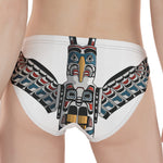 Native American Eagle Totem Print Women's Panties