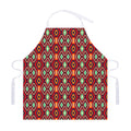 Native American Geometric Pattern Print Adjustable Apron
