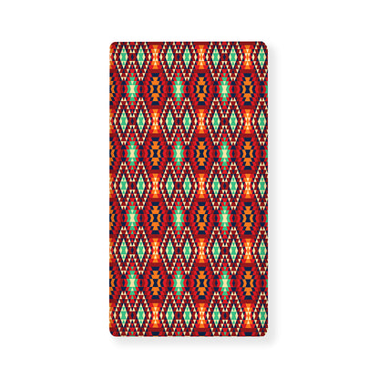 Native American Geometric Pattern Print Baby Crib Sheet