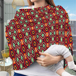 Native American Geometric Pattern Print Baby Seat Cover