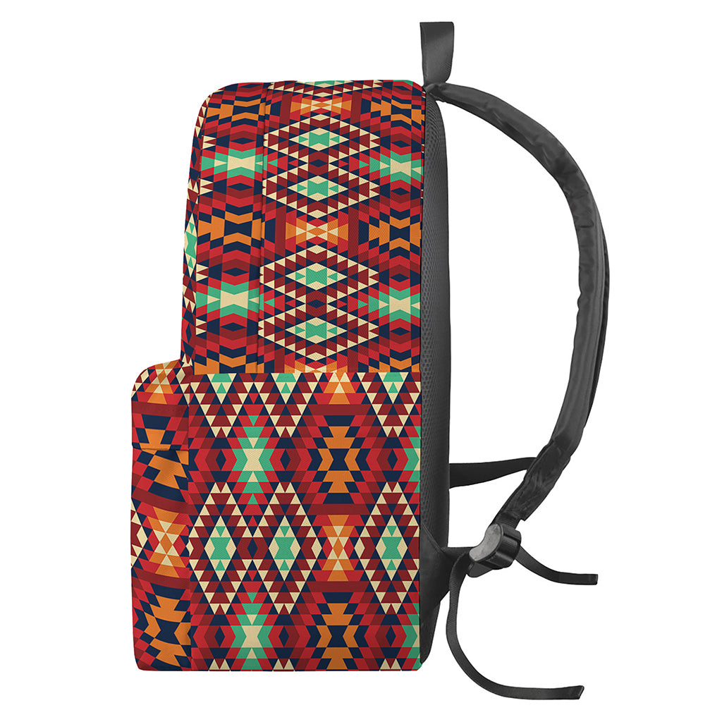 Native American Geometric Pattern Print Backpack