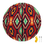 Native American Geometric Pattern Print Basketball