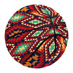 Native American Geometric Pattern Print Basketball
