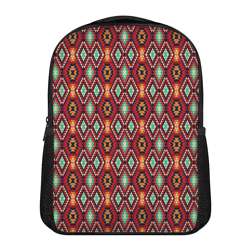 Native American Geometric Pattern Print Casual Backpack
