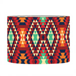 Native American Geometric Pattern Print Drum Lamp Shade