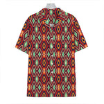 Native American Geometric Pattern Print Hawaiian Shirt