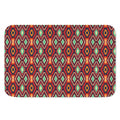 Native American Geometric Pattern Print Indoor Door Mat
