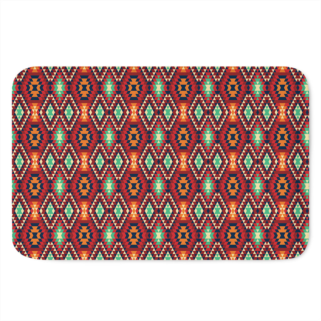 Native American Geometric Pattern Print Indoor Door Mat