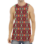 Native American Geometric Pattern Print Men's Muscle Tank Top