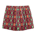 Native American Geometric Pattern Print Mesh Shorts