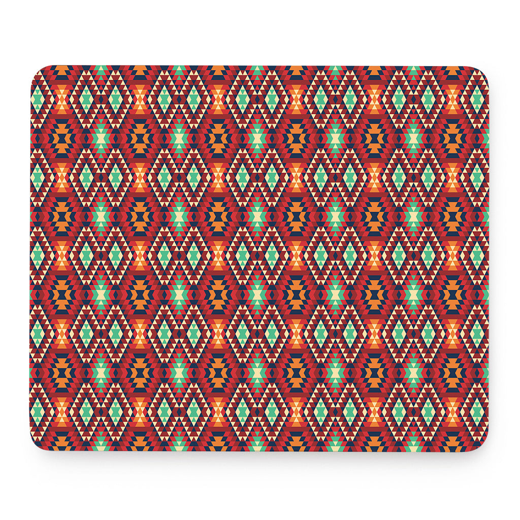 Native American Geometric Pattern Print Mouse Pad