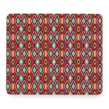 Native American Geometric Pattern Print Mouse Pad