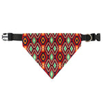 Native American Geometric Pattern Print Over The Collar Dog Bandana