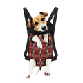 Native American Geometric Pattern Print Pet Carrier Backpack