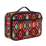 Native American Geometric Pattern Print Portable Lunch Bag