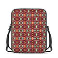Native American Geometric Pattern Print Rectangular Crossbody Bag