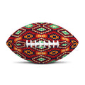 Native American Geometric Pattern Print Rugby Ball