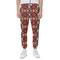 Native American Geometric Pattern Print Joggers
