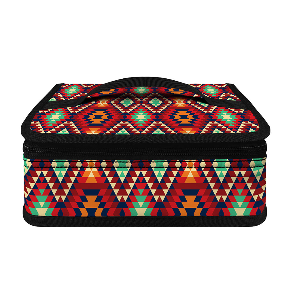 Native American Geometric Pattern Print Small Lunch Bag