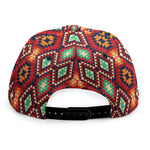 Native American Geometric Pattern Print Snapback Cap