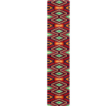 Native American Geometric Pattern Print Table Runner