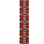 Native American Geometric Pattern Print Table Runner