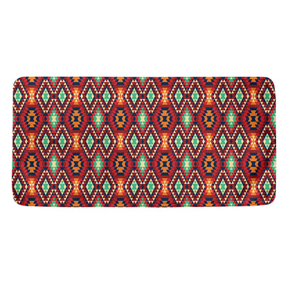 Native American Geometric Pattern Print Towel
