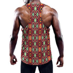 Native American Geometric Pattern Print Training Tank Top