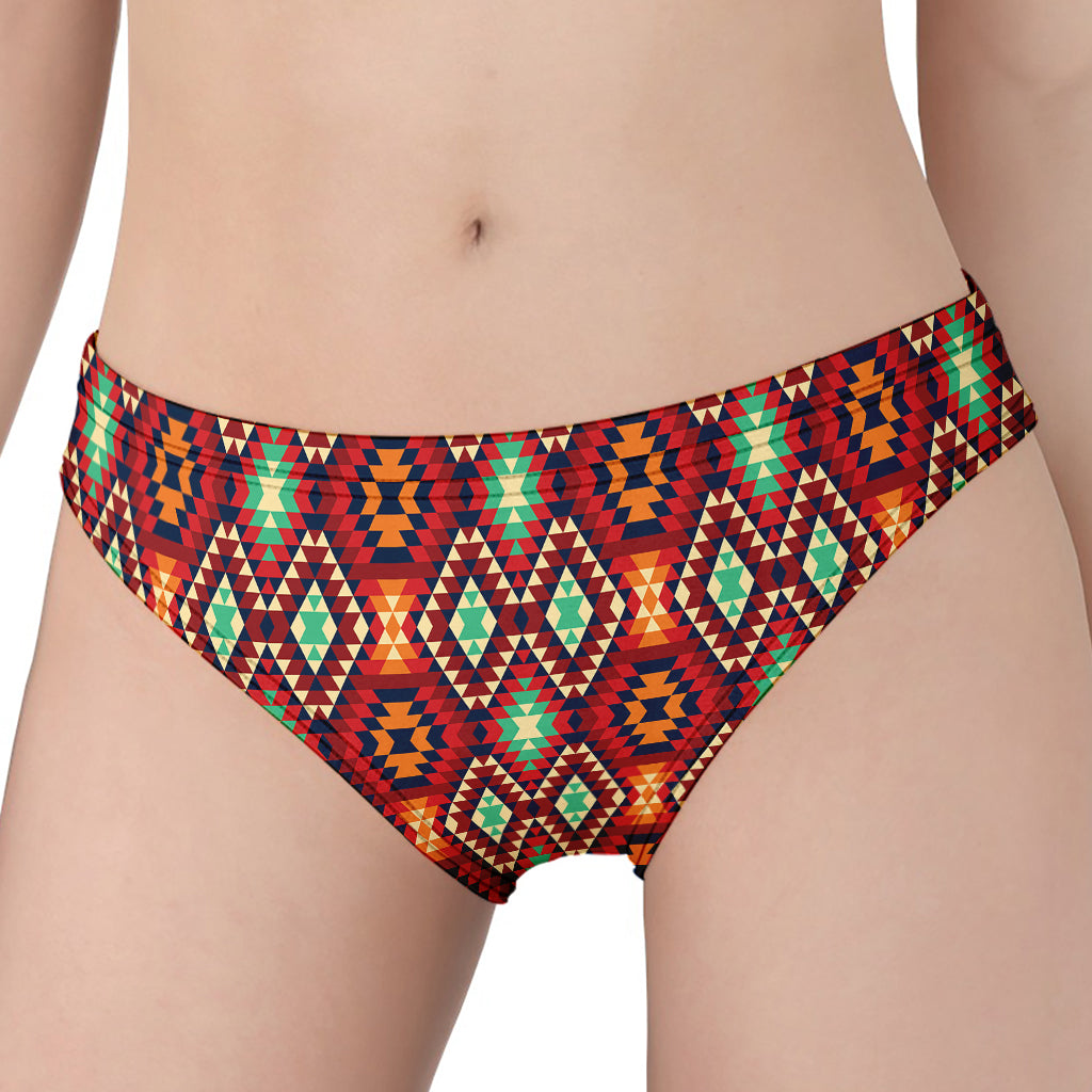 Native American Geometric Pattern Print Women's Panties