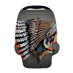 Native American Indian Girl Print Baby Seat Cover